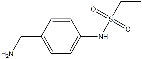 N-[4-(aminomethyl)phenyl]ethanesulfonamide,,结构式