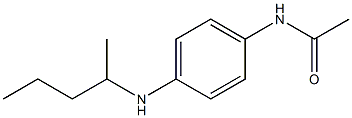 N-[4-(pentan-2-ylamino)phenyl]acetamide Structure