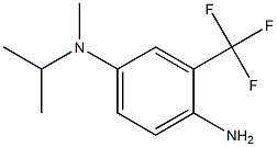 N-[4-amino-3-(trifluoromethyl)phenyl]-N-isopropyl-N-methylamine,,结构式