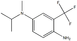 N-[4-amino-3-(trifluoromethyl)phenyl]-N-isopropyl-N-methylamine 结构式