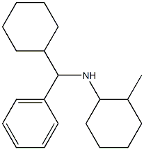 N-[cyclohexyl(phenyl)methyl]-2-methylcyclohexan-1-amine Structure