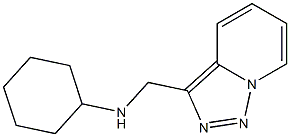 N-{[1,2,4]triazolo[3,4-a]pyridin-3-ylmethyl}cyclohexanamine Structure