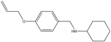 N-{[4-(prop-2-en-1-yloxy)phenyl]methyl}cyclohexanamine