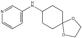 N-{1,4-dioxaspiro[4.5]decan-8-yl}pyridin-3-amine Struktur