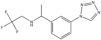  N-{1-[3-(1H-tetrazol-1-yl)phenyl]ethyl}-N-(2,2,2-trifluoroethyl)amine