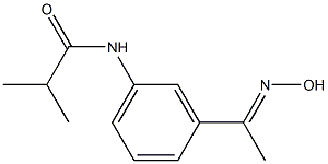 N-{3-[(1E)-N-hydroxyethanimidoyl]phenyl}-2-methylpropanamide