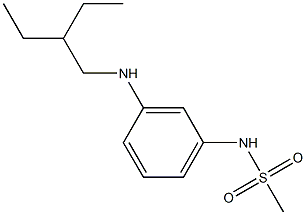 N-{3-[(2-ethylbutyl)amino]phenyl}methanesulfonamide|