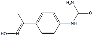 N-{4-[(1E)-N-hydroxyethanimidoyl]phenyl}urea Structure