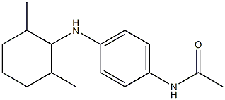 N-{4-[(2,6-dimethylcyclohexyl)amino]phenyl}acetamide|