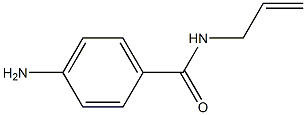 N-allyl-4-aminobenzamide Structure