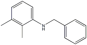 N-benzyl-2,3-dimethylaniline 化学構造式