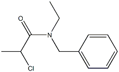 N-benzyl-2-chloro-N-ethylpropanamide Structure