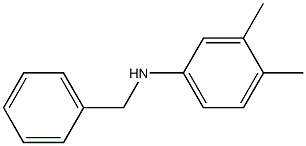 N-benzyl-3,4-dimethylaniline Structure