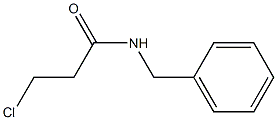 N-benzyl-3-chloropropanamide Structure
