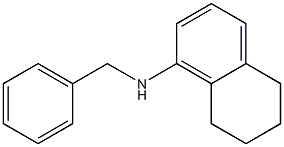 N-benzyl-5,6,7,8-tetrahydronaphthalen-1-amine 化学構造式