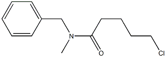 N-benzyl-5-chloro-N-methylpentanamide Structure