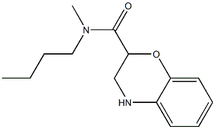  N-butyl-N-methyl-3,4-dihydro-2H-1,4-benzoxazine-2-carboxamide