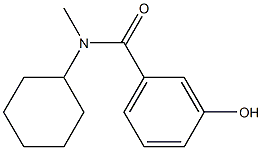 N-cyclohexyl-3-hydroxy-N-methylbenzamide