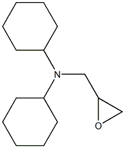 N-cyclohexyl-N-(oxiran-2-ylmethyl)cyclohexanamine