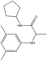 N-cyclopentyl-2-[(3,5-dimethylphenyl)amino]propanamide