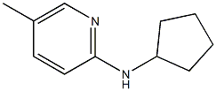 N-cyclopentyl-5-methylpyridin-2-amine Structure