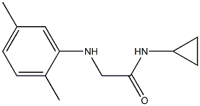  N-cyclopropyl-2-[(2,5-dimethylphenyl)amino]acetamide