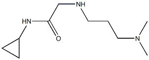  N-cyclopropyl-2-{[3-(dimethylamino)propyl]amino}acetamide