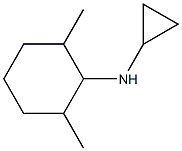 N-cyclopropyl-N-(2,6-dimethylcyclohexyl)amine Structure