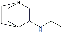 N-ethyl-1-azabicyclo[2.2.2]octan-3-amine 化学構造式