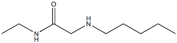 N-ethyl-2-(pentylamino)acetamide,,结构式