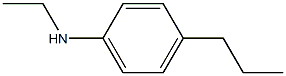 N-ethyl-4-propylaniline Structure