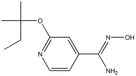 N'-hydroxy-2-[(2-methylbutan-2-yl)oxy]pyridine-4-carboximidamide