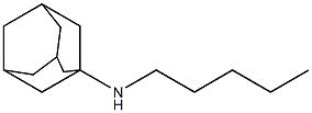 N-pentyladamantan-1-amine Structure