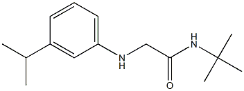 N-tert-butyl-2-{[3-(propan-2-yl)phenyl]amino}acetamide