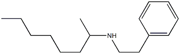 octan-2-yl(2-phenylethyl)amine Structure