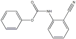 phenyl N-(2-cyanophenyl)carbamate 化学構造式