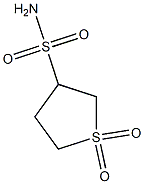 tetrahydrothiophene-3-sulfonamide 1,1-dioxide 化学構造式