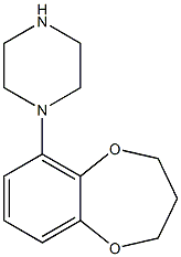 1-(3,4-Dihydro-2H-benzo[b][1,4]dioxepin-6-yl)-piperazine Struktur