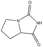 Tetrahydro-pyrrolo[1,2-c]imidazole-1,3-dione 结构式