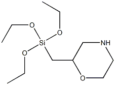 Triethoxylsilylmethylmorpholine Structure