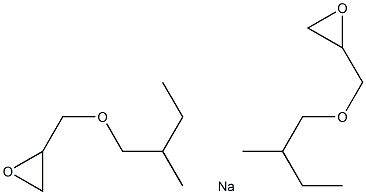 SODIUM BIS-2-(ALLYLOXYMETHYL)BUTOXIDE, 10% in toluene Structure