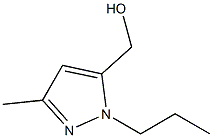 1H-Pyrazole-5-methanol,  3-methyl-1-propyl- Structure