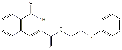 3-Isoquinolinecarboxamide,  1,2-dihydro-N-[2-(methylphenylamino)ethyl]-1-oxo-