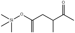 5-Hexen-2-one,  3-methyl-5-[(trimethylsilyl)oxy]- 结构式