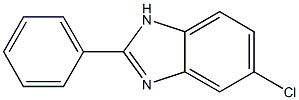 5-Chloro-2-phenyl-1H-benzoimidazole Structure