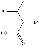 2,3-DIBROMOBUTYRIC AICD,,结构式