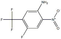 4-Fluoro-2-nitro-5-(trifluoromethyl)aniline Struktur