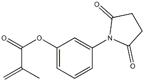  3-(2,5-dioxo-1-pyrrolidinyl)phenyl 2-methylacrylate