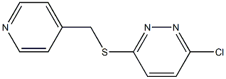 3-chloro-6-[(4-pyridinylmethyl)sulfanyl]pyridazine