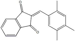 2-(2,4,5-trimethylbenzylidene)-1H-indene-1,3(2H)-dione